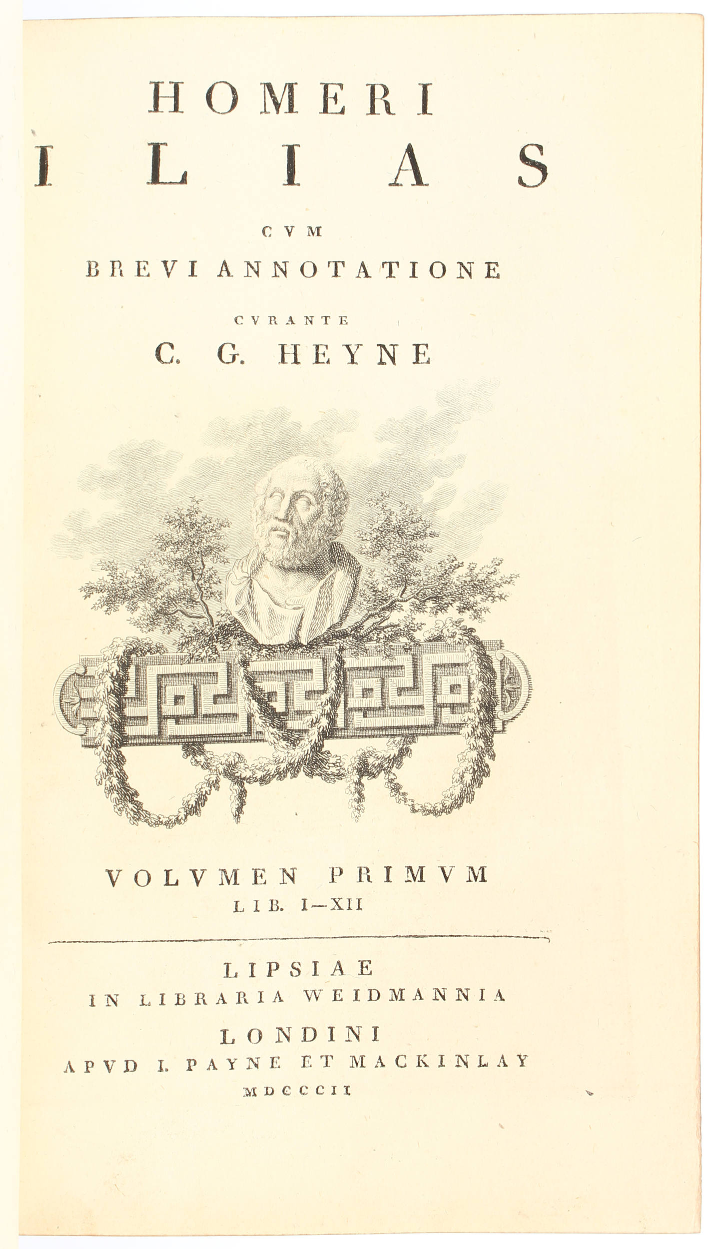 Homer, Carmina cum brevi annotatione. 8 Bde.