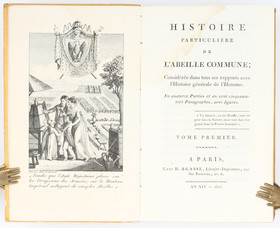 Manuel, Histoire particuliere de l'abeille commune. 2 Bde.