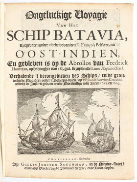 Pelsaert, Voyagie van het Schip Batavia