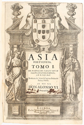 Faria y Sousa, Asia Portuguesa. 3 Bde.