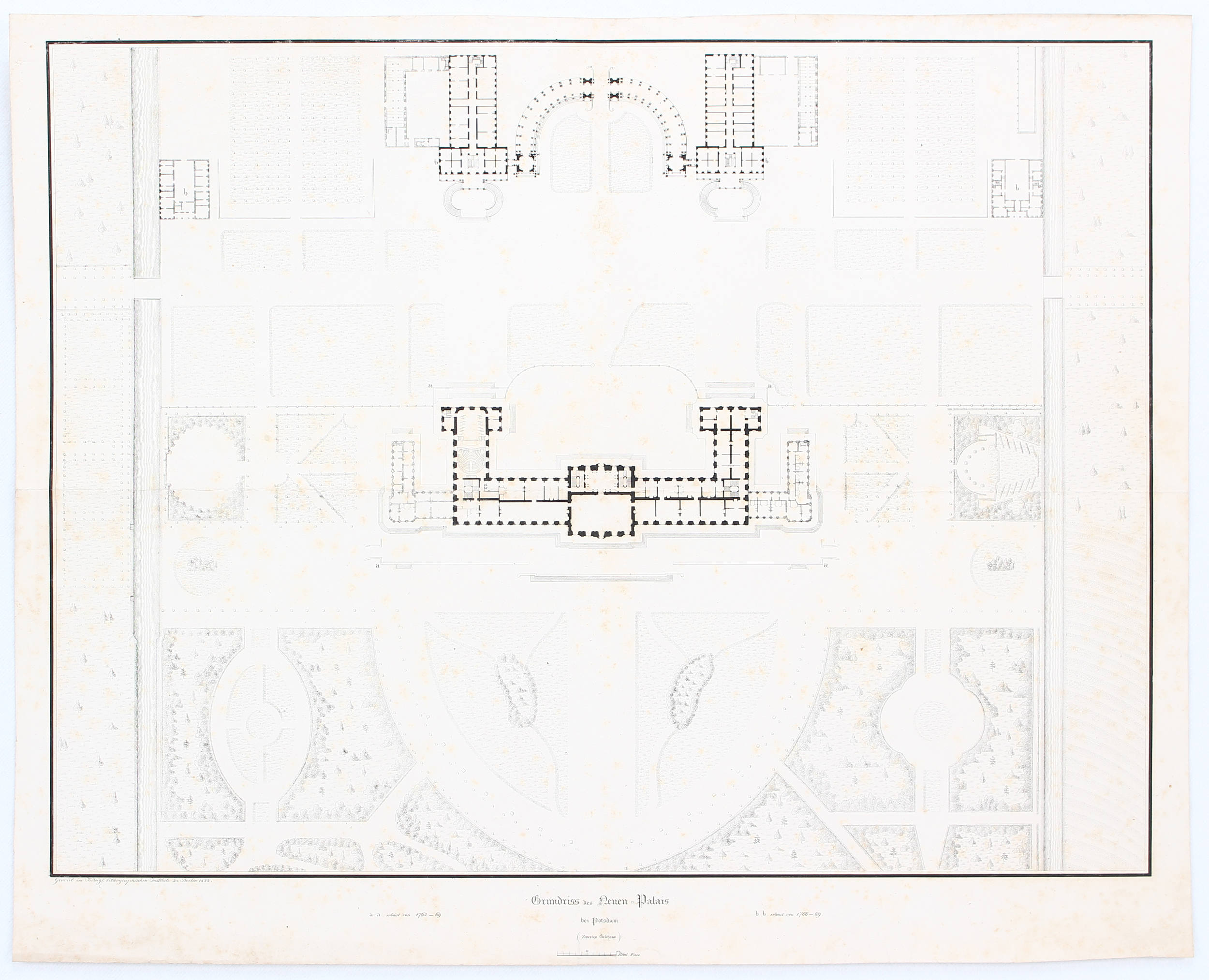 Potsdam. Teilansicht. Sandmann-Janke/ 2 Bll.