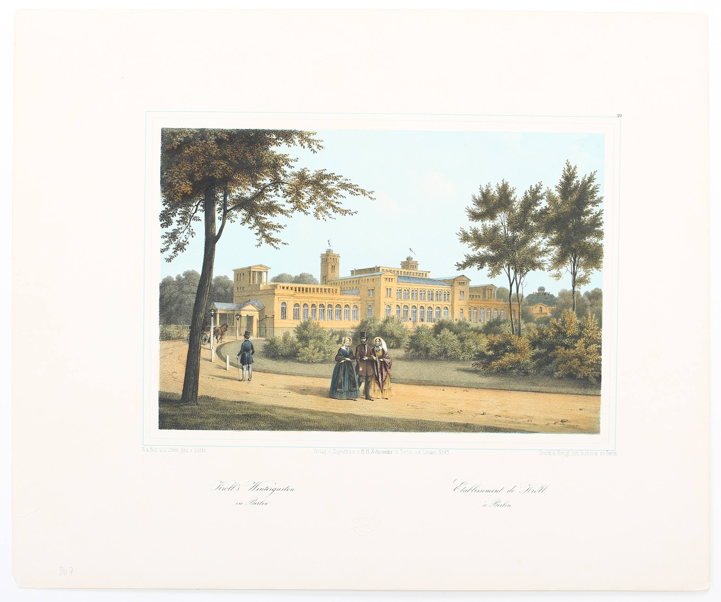 Konvolut von ca. 80 Bll. Berlin u. Potsdam