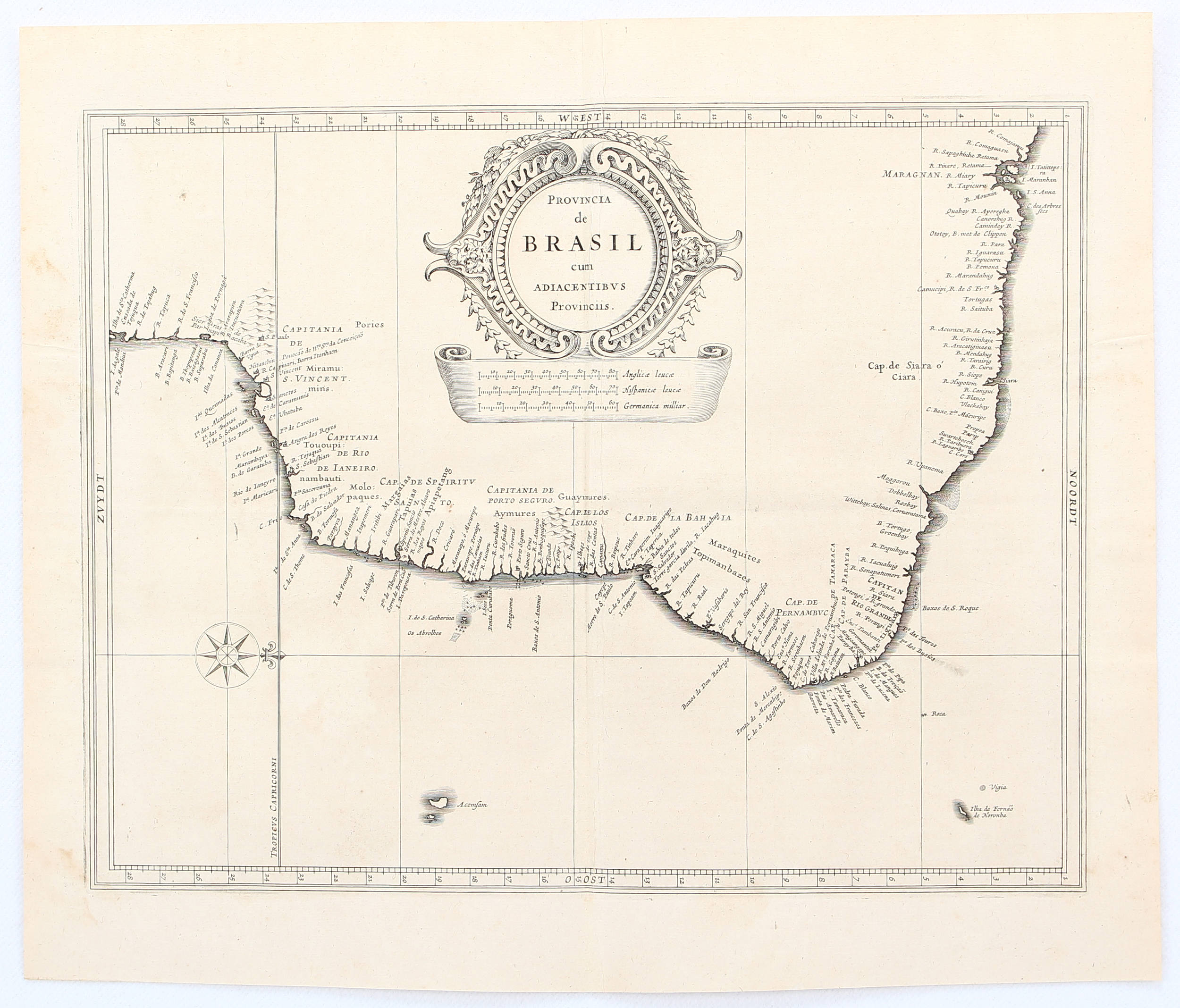 Brasilien + Guyana / 2 Bll. (Gerritsz-de Laet)
