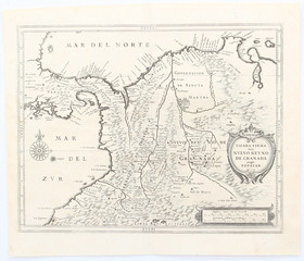Kolumbien + Venezuela / 2 Bll. (Gerritsz-de Laet)