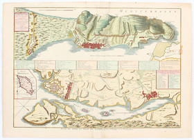 Mahon mit Gibraltar. Le Rouge