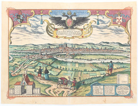 Regensburg. Gesamtansicht. (Braun-Hog.)