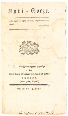 (Lessing), Anti-Goeze
