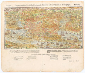 Instanbul + Kairo. 2 Bll. (Münster)