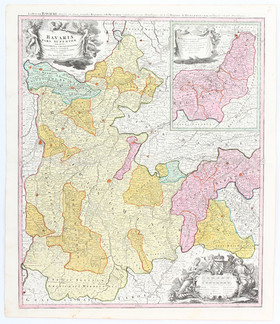 Bayern. 2 Bll. Homann