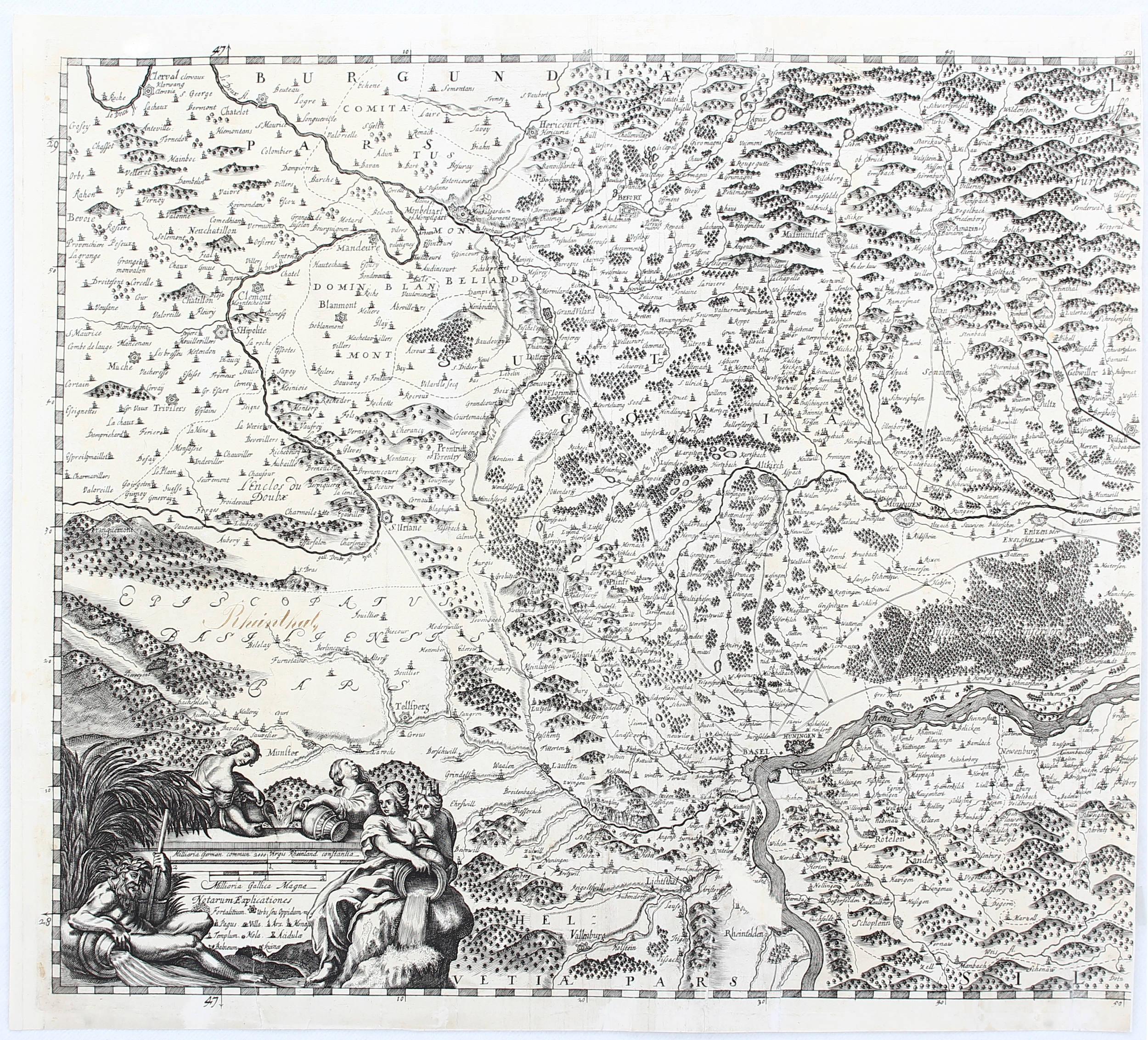 Person. 13 Bll. Karten und Fragmente