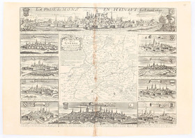 Hennegau mit Randleisten. Jollain