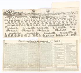 Kurtze Relation Leopoldi. Einbl. in 2 Bll.