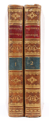 Lamarck, Philosophie zoologique. 2 Bde.