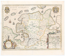 Ostfriesland. Janssonius / 3 Bll.