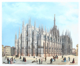 Mailänder Dom. Anonym