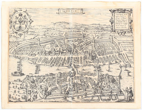 Zürich. (Braun-Hogenberg)