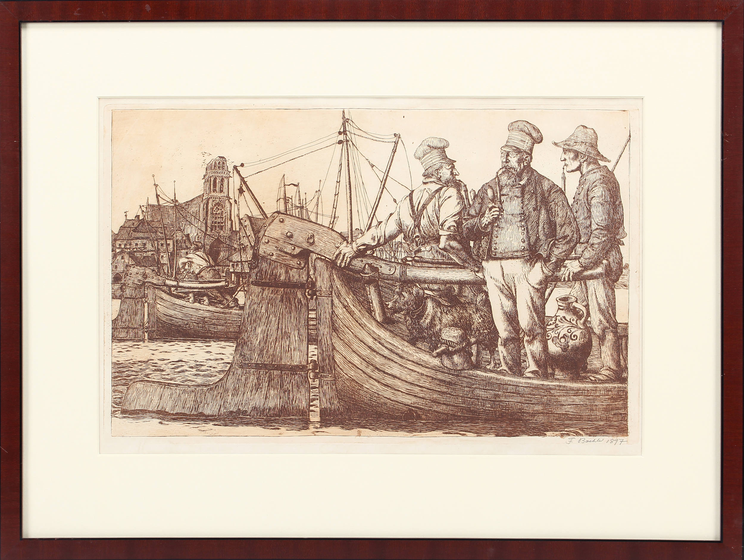 Frankfurt. 2 Bll. Teilans. Boehle. Ger.