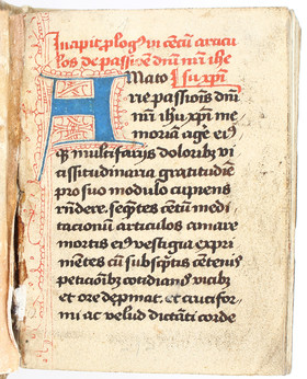 Gebetbuch auf Pergament