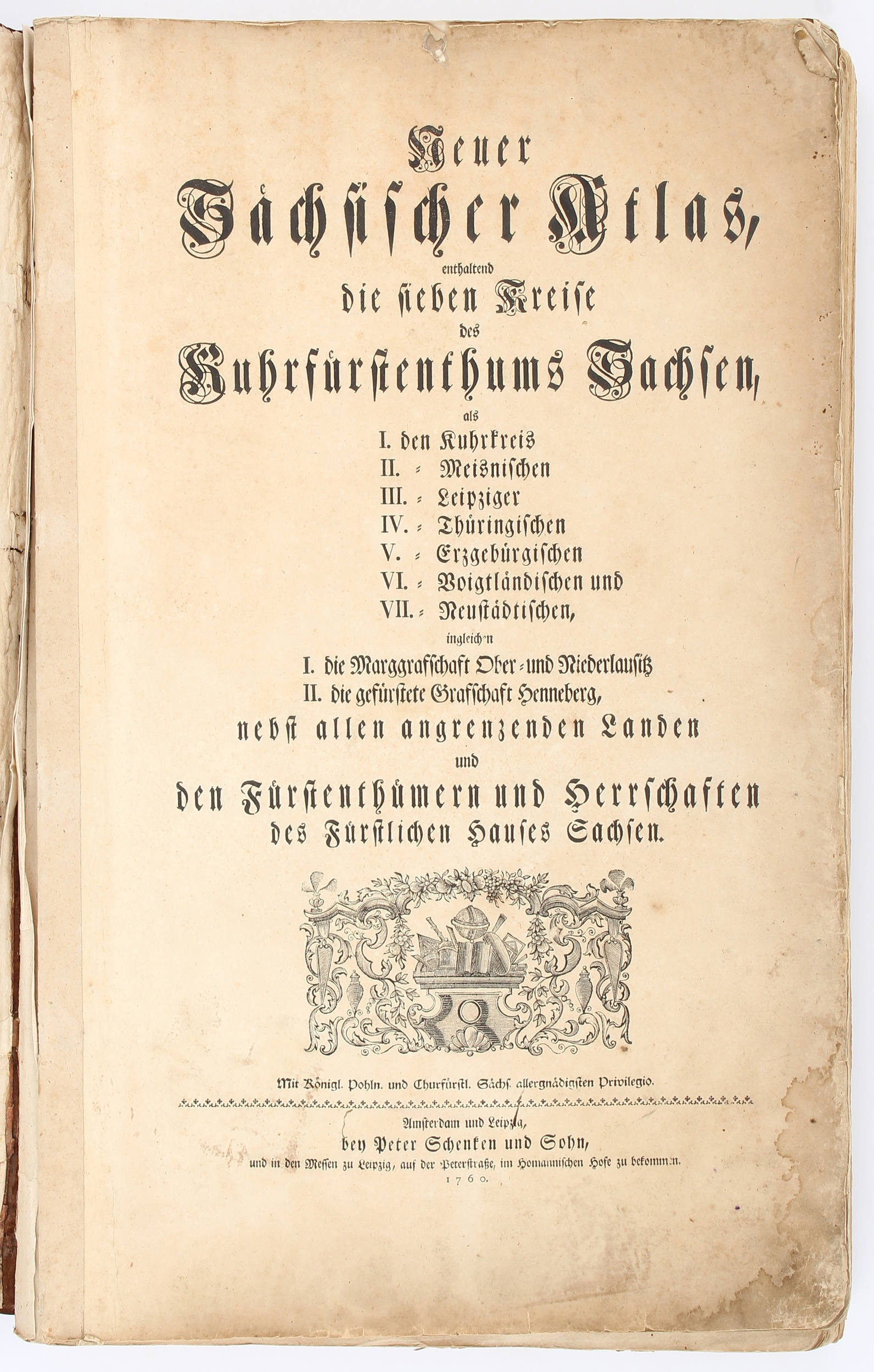 Schenk, Sächsischer Atlas
