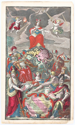 Atlantentitel: Seutter / 4 Bll.