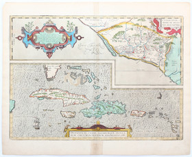Kalifornien/Antillen. (Ortelius) / 3 Bll.