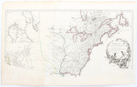 Nordamerika. 2 Bll. Anville