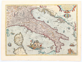 Italien. Gastaldi(-Ortelius)