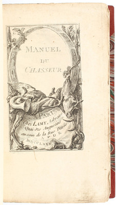 (Goury de Champgrand), Manuel du chasseur