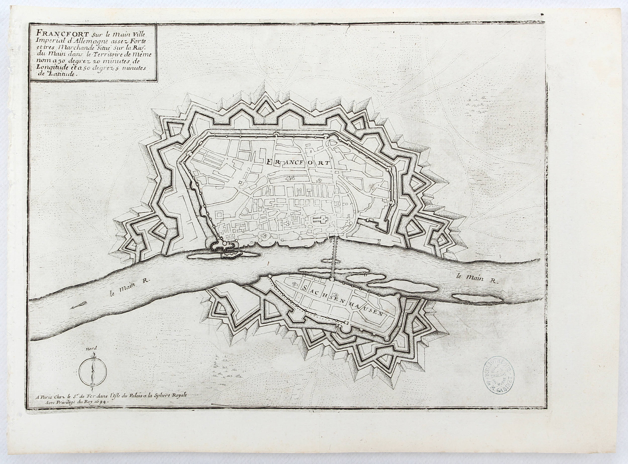 Frankfurt. Fer / 13 Bll.