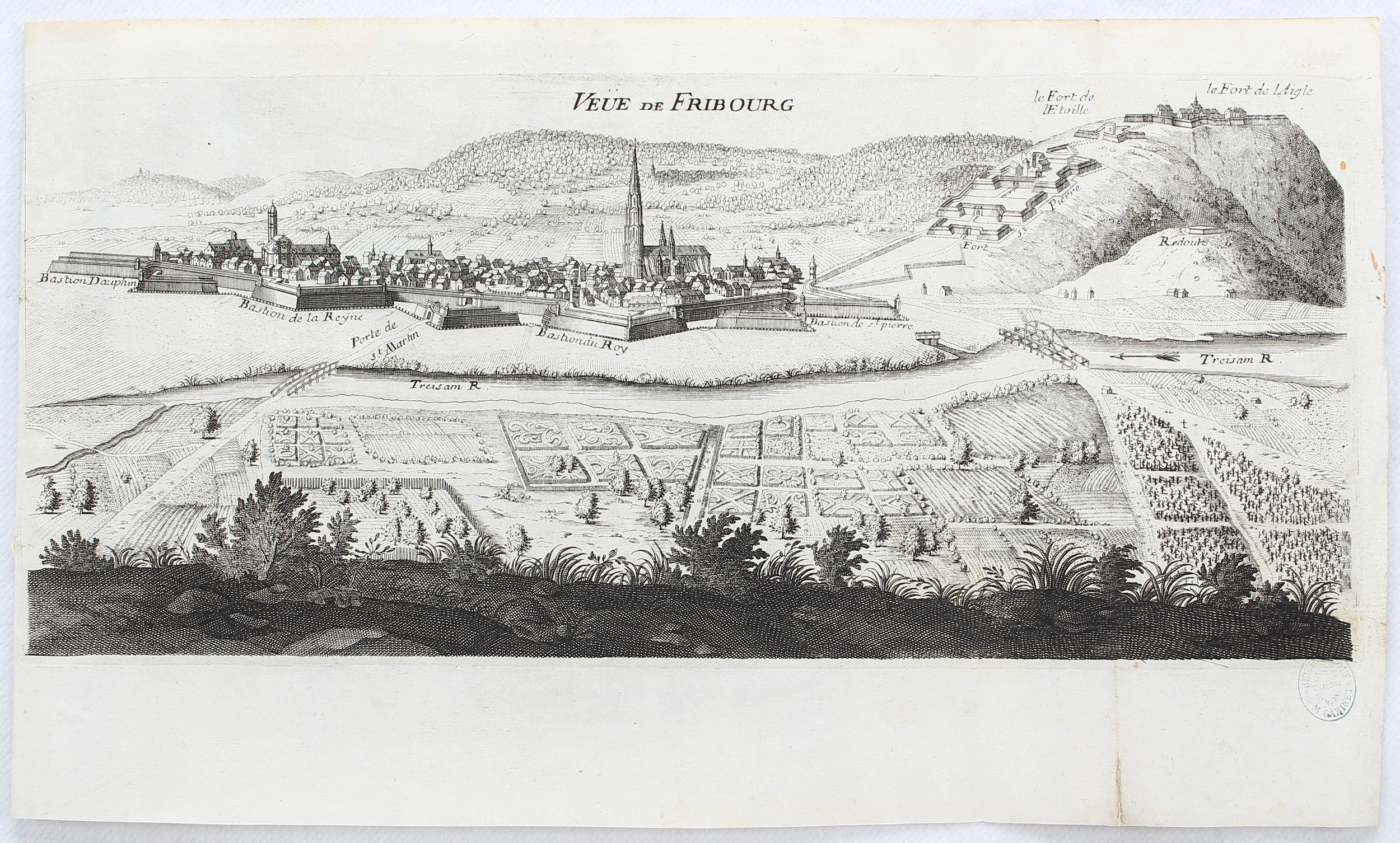 Deutschland. 19 Bll. aus de Fer (Forces)