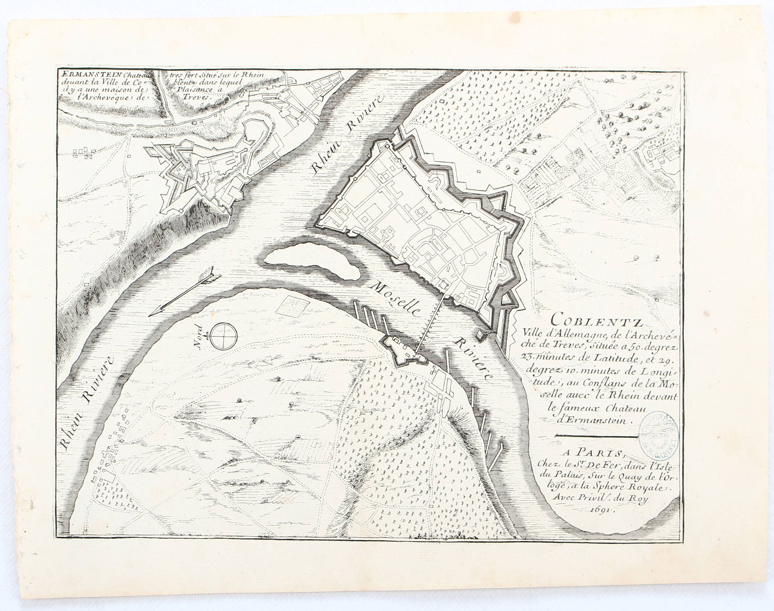 Deutschland. 19 Bll. aus de Fer (Forces)