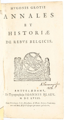 Grotius, Annales et historiae