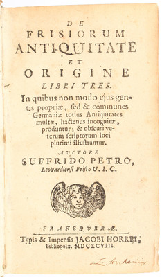 Petri, De Frisiorum antiquitate