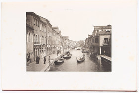 Streets and canals in Venice and in the islands