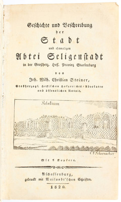 Steiner, Stadt und Abtei Seligenstadt