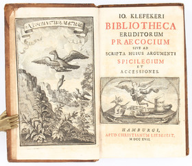 Klefeker, Bibliotheca eruditorum