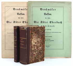 Rossel, Eberbach. 2 Hefte u. 2 Bde.