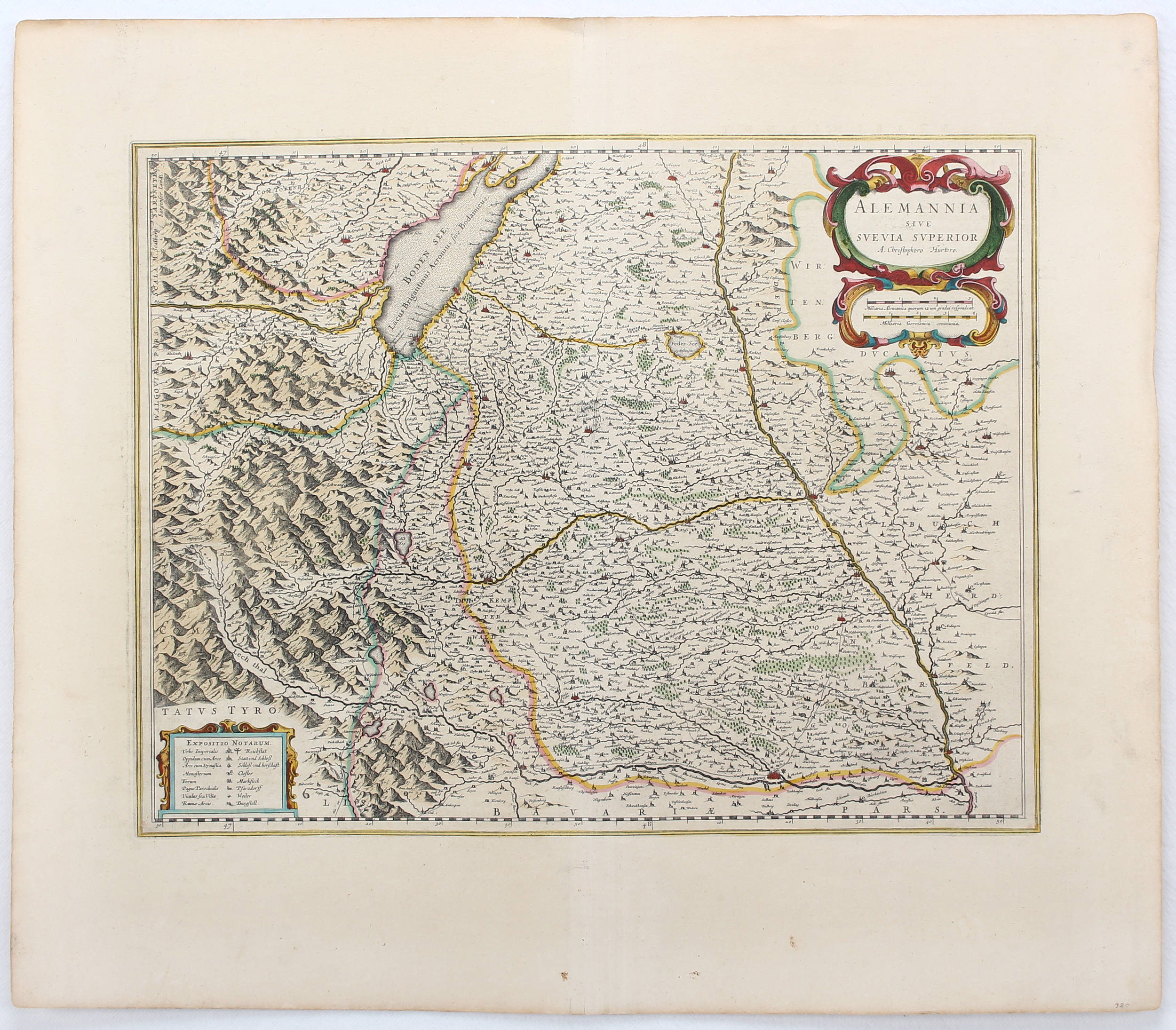 Deutschl. 12 Bll. Blaeu, Wit u.a.