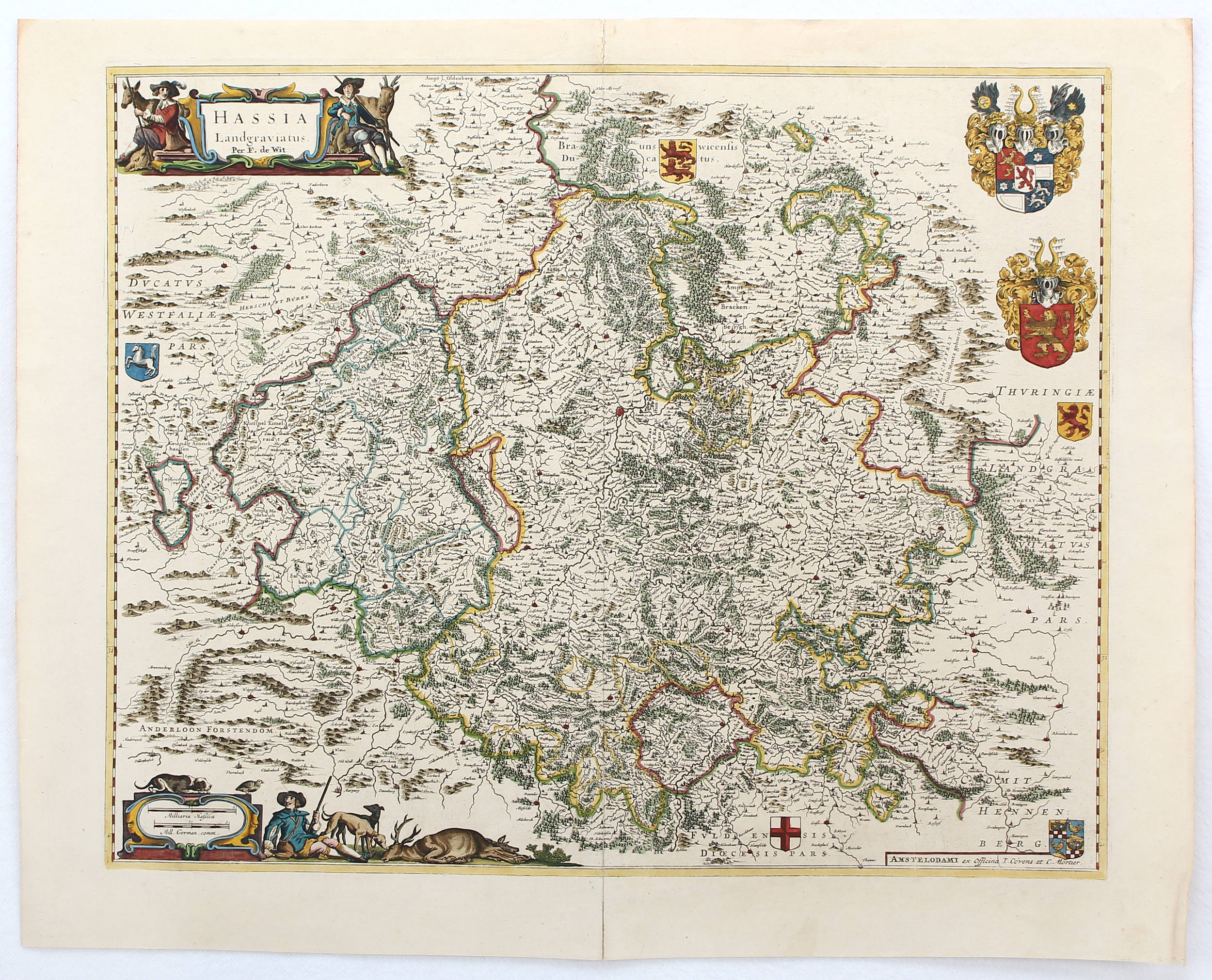 Deutschl. 12 Bll. Blaeu, Wit u.a.