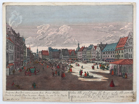 Dresden. Alter Markt. Probst / 3 Bll.