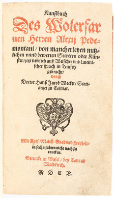 Alessio Piemontese, Kunstbuch