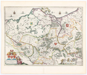 Brandenburg-Pommern. Blaeu / 6 Bll.