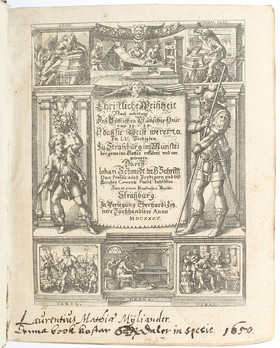 Schmidt, Christl. Weisheit + Creidius, Jeremiae Klag