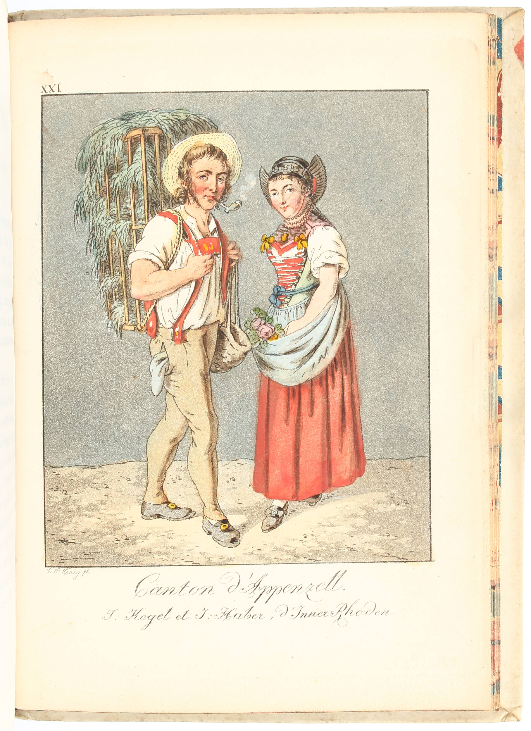 König, Costumes suisses