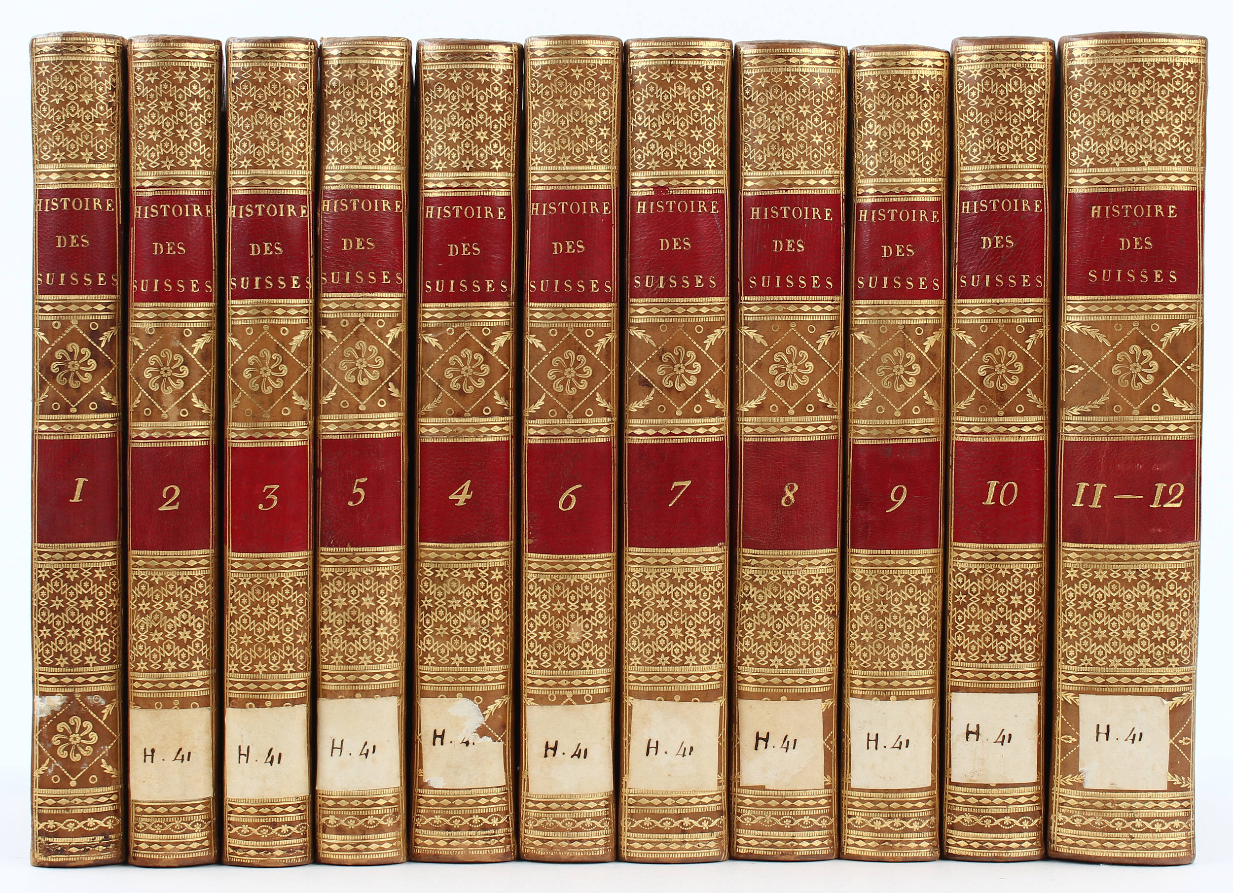 Müller, Histoire des Suisses. 11 Bde.