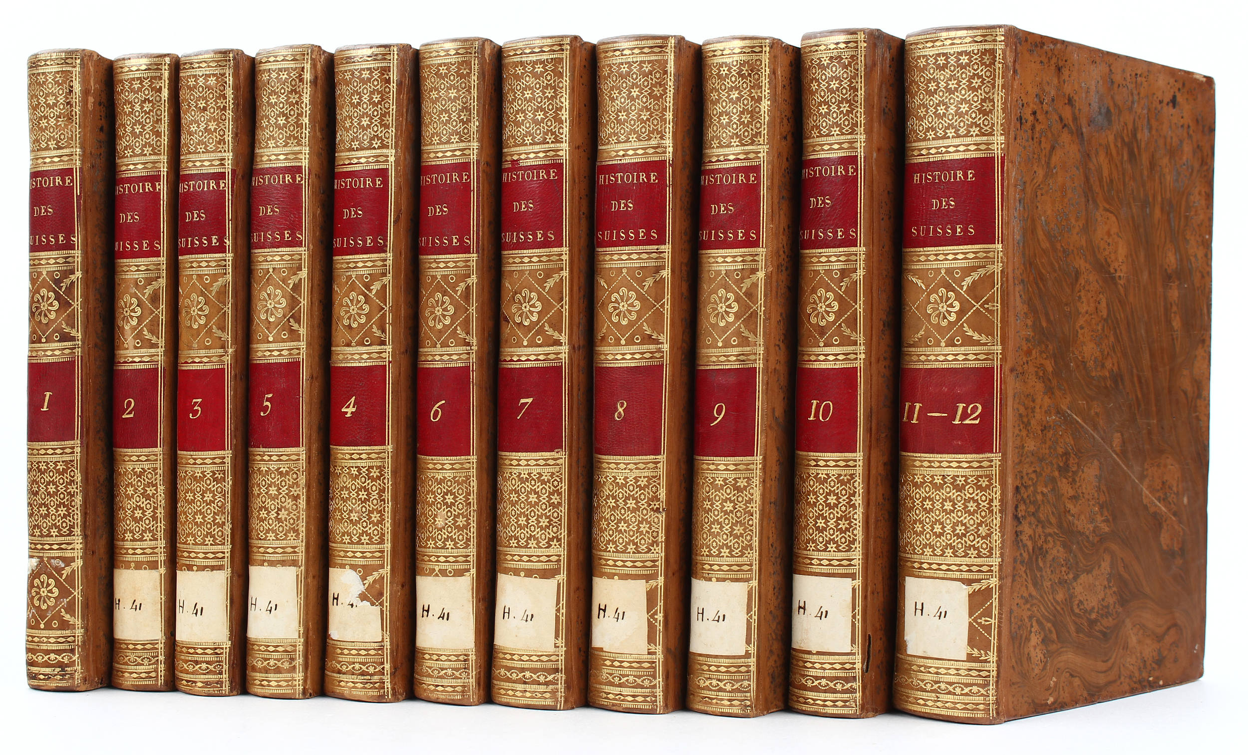 Müller, Histoire des Suisses. 11 Bde.