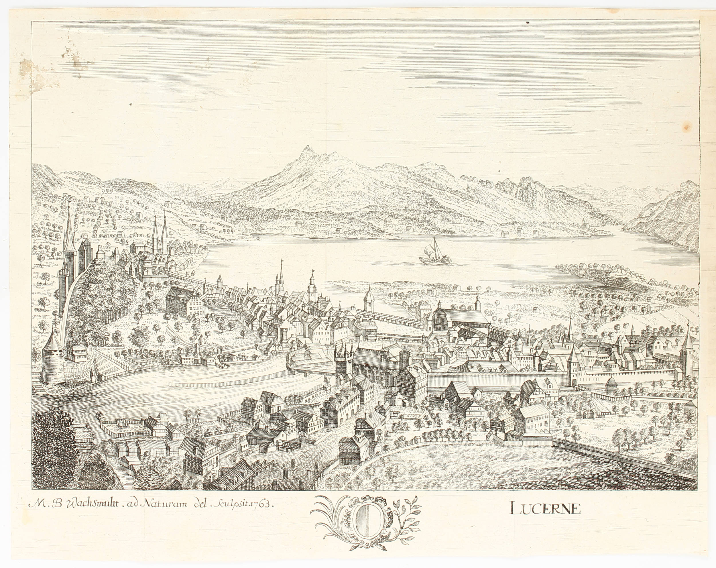 Ruchat, Delices de la Suisse. 4 Bde.