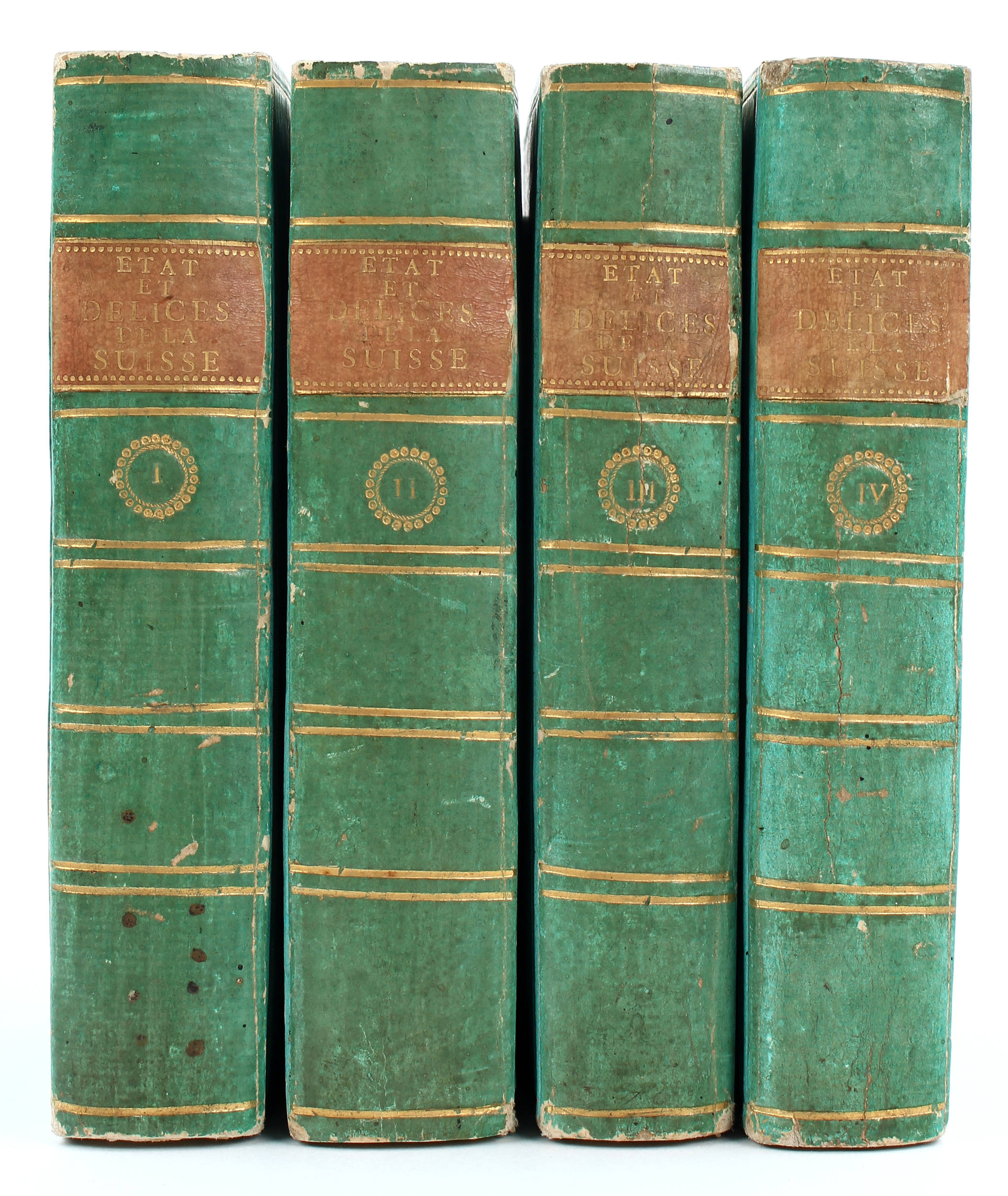 Ruchat, Delices de la Suisse. 4 Bde.