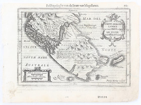 Magellanstraße. (Mercator-Janssonius, minor) / 7 Bll.