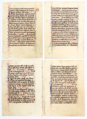 Breviarium, 4 Bll.